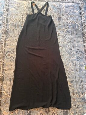 Aqua XS Black Maxi Dress